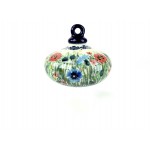 188  Bunzlau Kerstbal rond plat U4921 